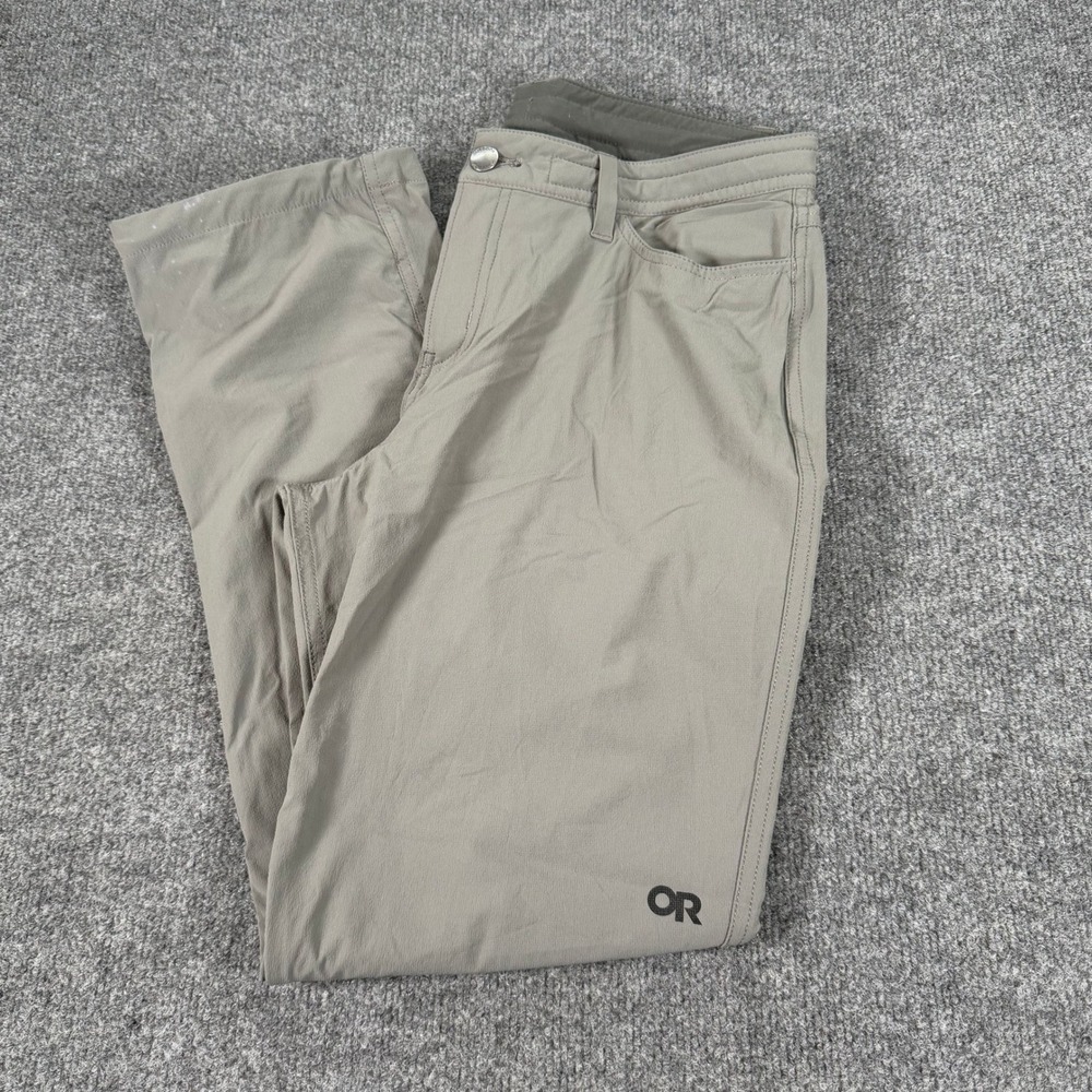 Outdoor Research Ferrosi Pants Gray Hiking Technical Stretch Trousers 8S #5283